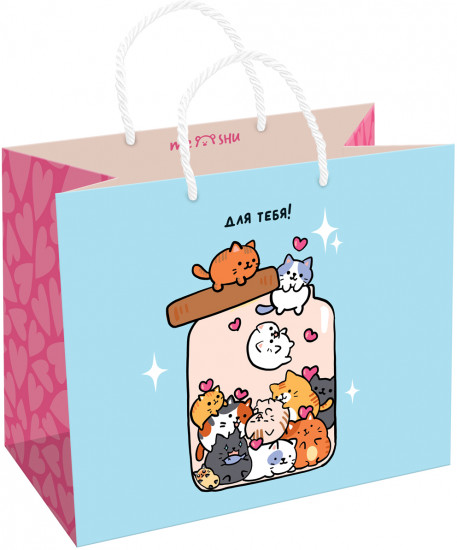 Пакет подарочный «Kitty sparkles»