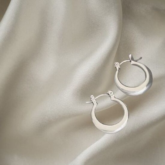 Серьги-кольца женские