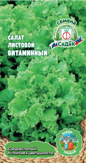 Семена салата «Витаминный»