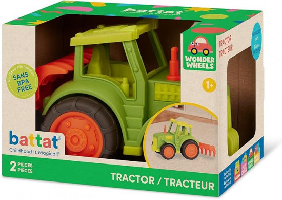 Игрушка «Трактор с бороной»