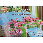 Двустороннее стеганое покрывало из искусственного шелка «Гранд-Шарм» (рис. 054, евро, размер 200х220)