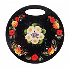 Доска круглая «Весенний букет»