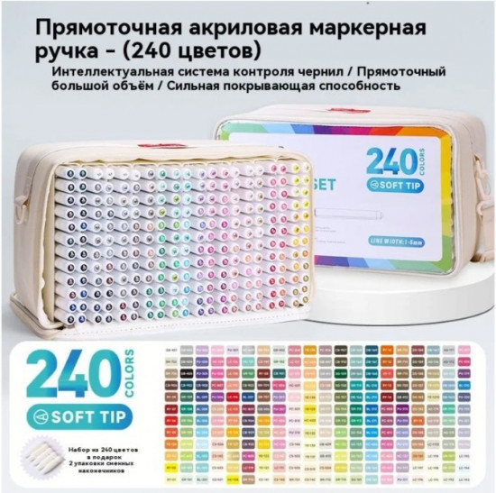 Набор акриловых маркеров