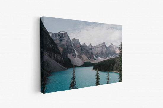 Картина «Зимнее озеро»