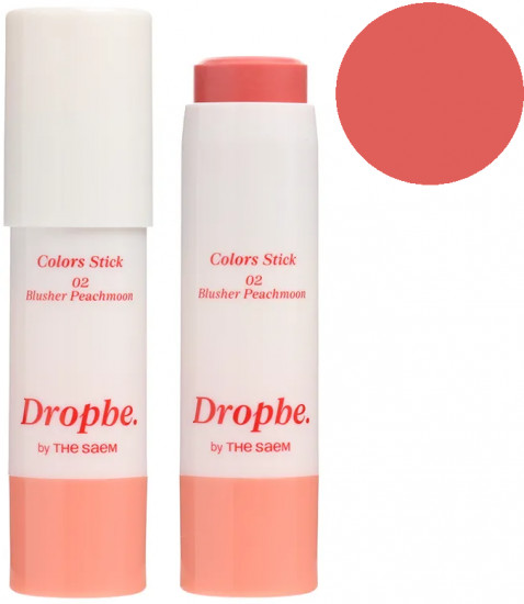 Румяна-стик для лица «Drop Be», оттенок 02 Blusher Peachmoon