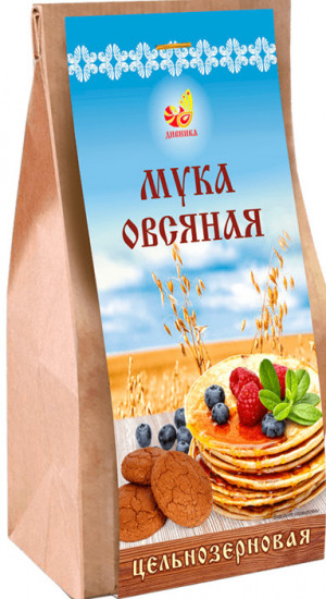 Мука овсяная цельнозерновая