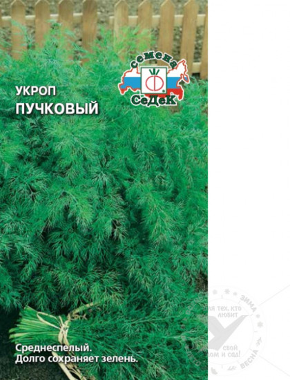 Семена укропа пучкового