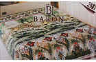 Стеганое покрывало из искусственного шелка «Baron» 3D (рис. 2386, евро, размер 200х220)
