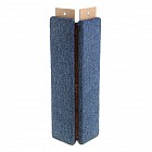 Когтеточка угловая, ковролиновая55 Х 11,5 Х 11,5 см