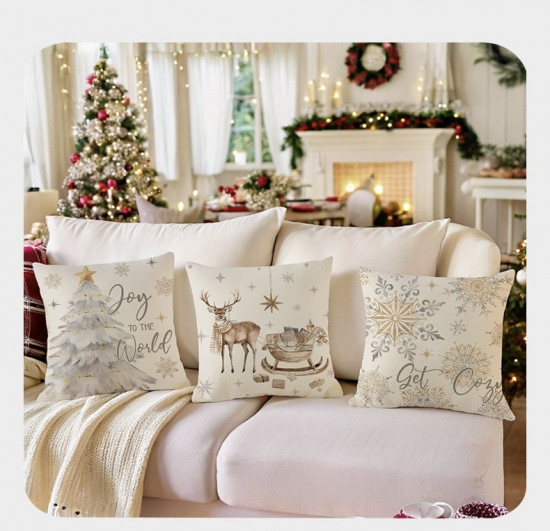 Набор новогодних наволочек