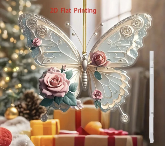 Подвесная игрушка елочная «Бабочка»