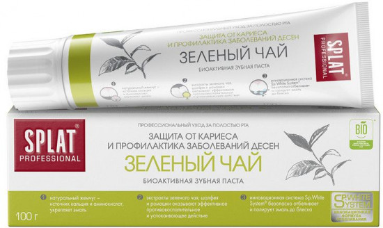 Зубная паста «Зеленый чай»