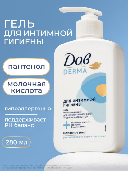 Гель для интимной гигиены успокаивающий