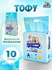 Наполнитель для кошачьего туалета комкующийся «Тофу»