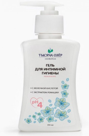 Гель для интимной гигиены с Д-пантенолом и экстрактом календулы
