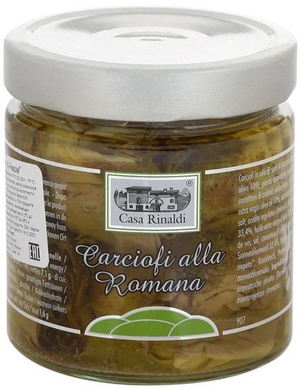 Артишоки по-римски консервированные