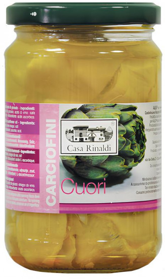 Артишоки цельные консервированные в растительном масле