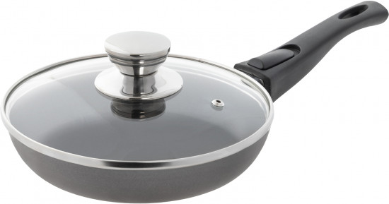 Сковорода со съемной ручкой и крышкой «Brilliant»
