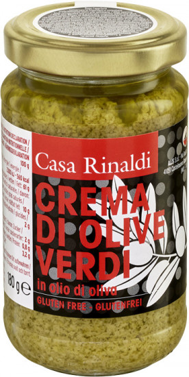 Соус из зеленых оливок на оливковом масле