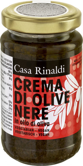 Соус из черных оливок на оливковом масле