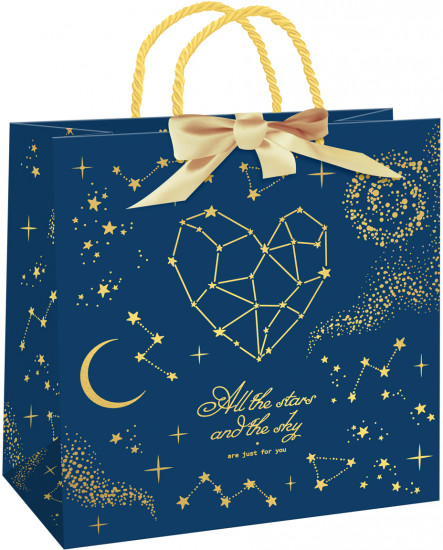 Пакет подарочный «Stars magic»