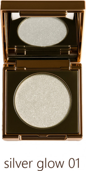 Тени для век, оттенок 01 Silver Glow