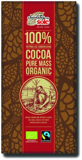 Шоколад органический темный 100%