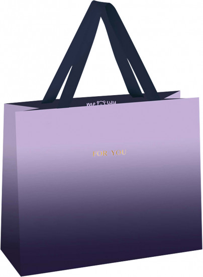Пакет подарочный «Purple gradient»