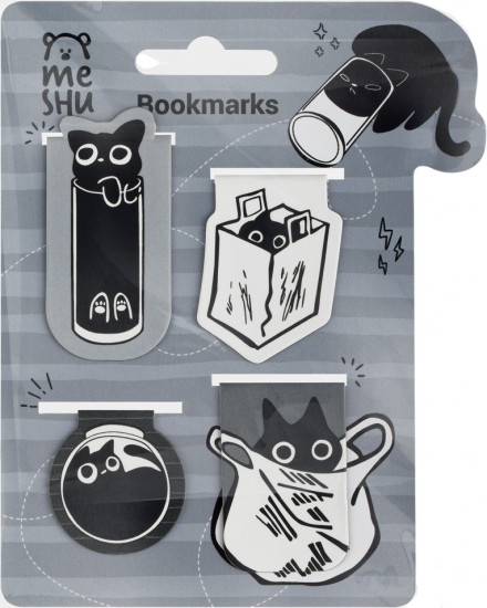 Набор закладок для книг магнитных «Meow Sy»