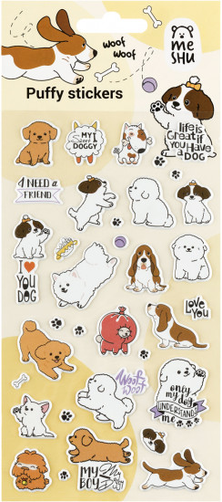 Наклейки объемные «Best friend»