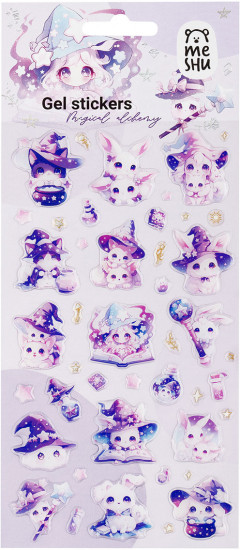 Наклейки гелевые