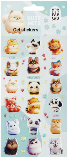 Наклейки гелевые