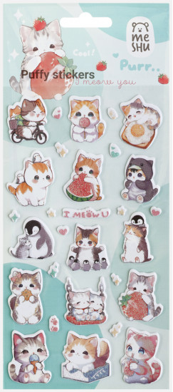 Наклейки объемные