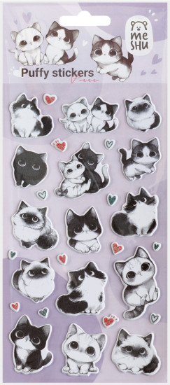 Наклейки объемные