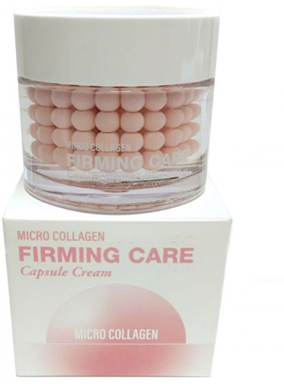 Крем для лица капсульный укрепляющий с низкомолекулярным коллагеном