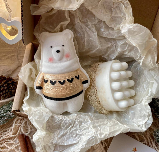 Подарочный набор «Золотистый мишка»