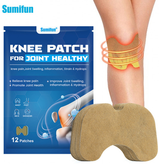 Обезболивающие противовоспалительные коленные пластыри с разогревающим эффектом