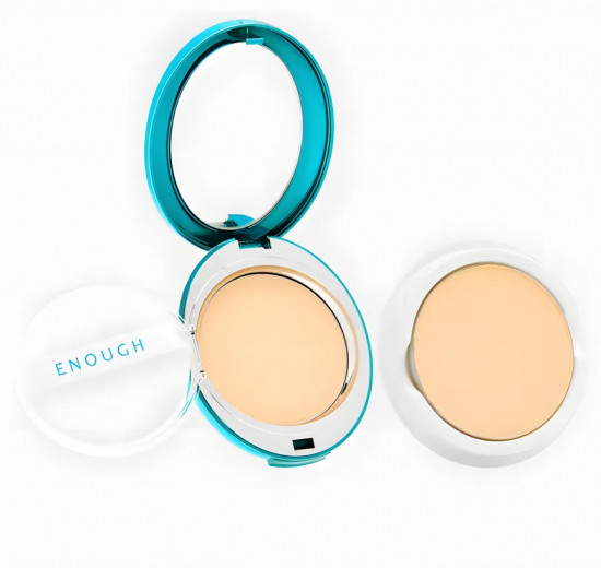 Пудра компактная с коллагеном и запасным блоком «Moisture Two-way Cake» SPF28 PA++, оттенок 13N