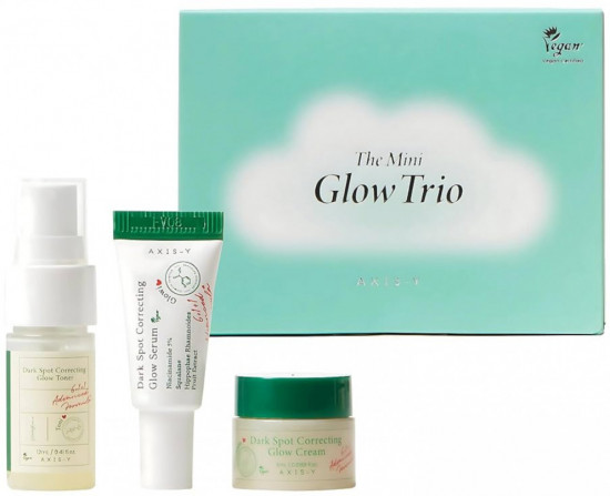 Travel-набор уходовой косметики для лица «The Mini Glow Trio»