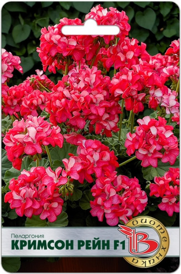 Семена пеларгонии «Кримсон Рейн F1»