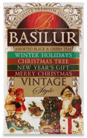 Набор чая ассорти в коробке «Винтаж»