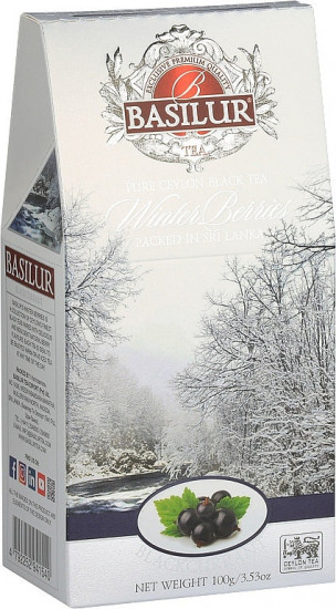 Чай черный листовой «Winter Berries Blackcurrant»