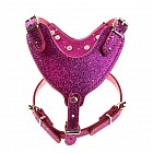 Шлейка «Рантье» (обхват шеи 28-40 см, обхват груди 44-63 см), сиреневый