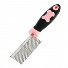 Расческа с частыми зубьями, цвета в ассортименте