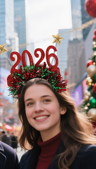 Ободок новогодний «2026»