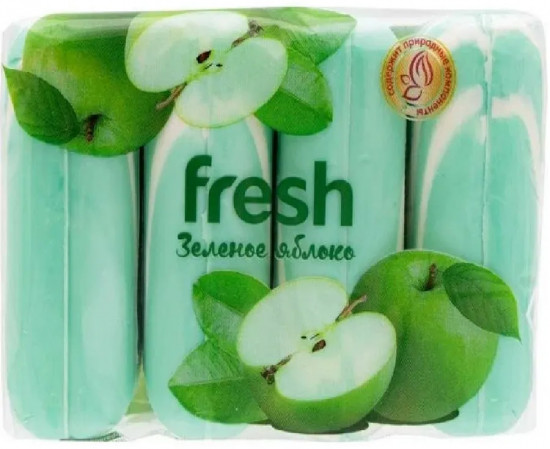Крем-мыло туалетное «Зеленое яблоко»