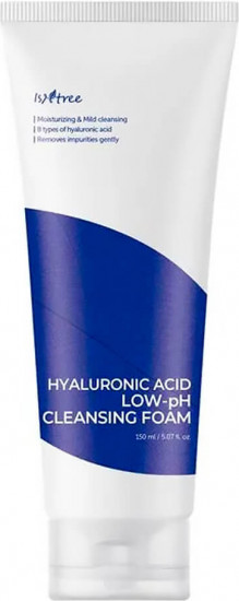Слабокислотная увлажняющая пенка для умывания «Hyaluronic Acid Low-pH Cleansing Foam»