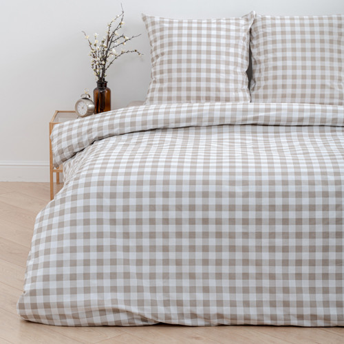 Комплект постельного белья «Клетка виши»