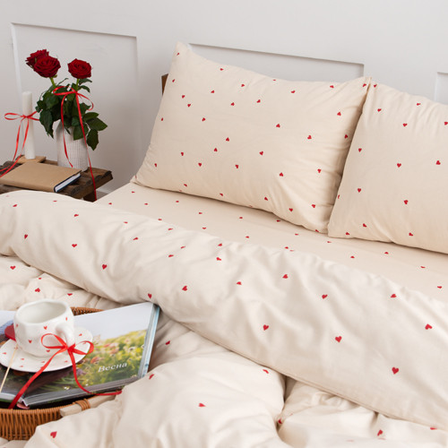 Комплект постельного белья «Сердечки»