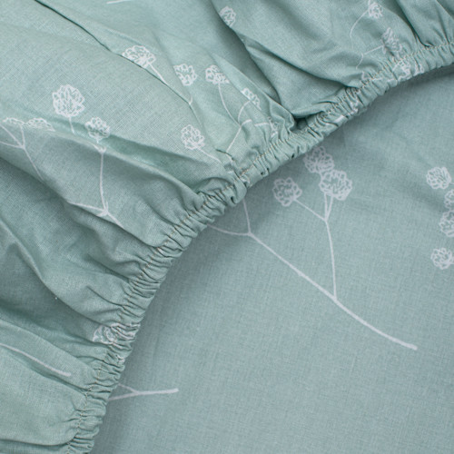 Простыня на резинке «Иммортели»